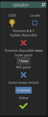 widget dashboard