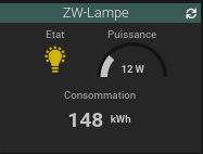 Equipement ZW-lampe